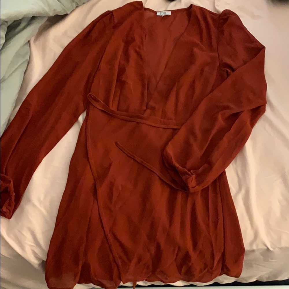 Tobi wrap dress